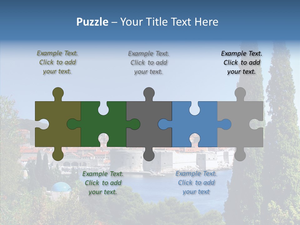 Medieval Dalmatian Adriatic PowerPoint Template