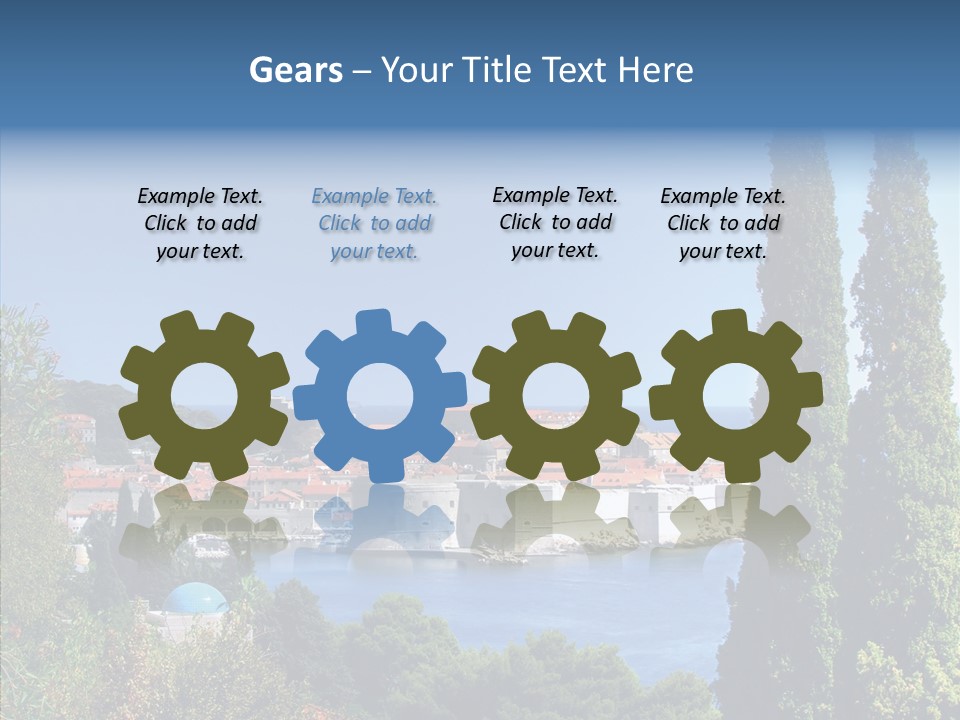 Medieval Dalmatian Adriatic PowerPoint Template