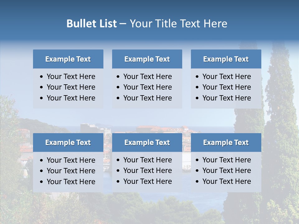 Medieval Dalmatian Adriatic PowerPoint Template