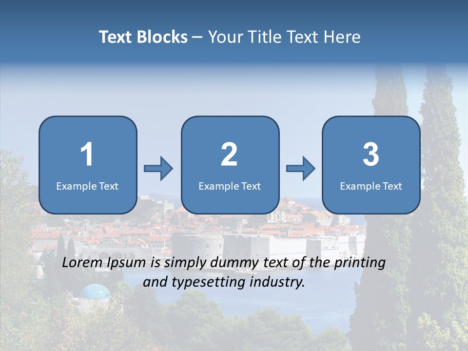 Medieval Dalmatian Adriatic PowerPoint Template