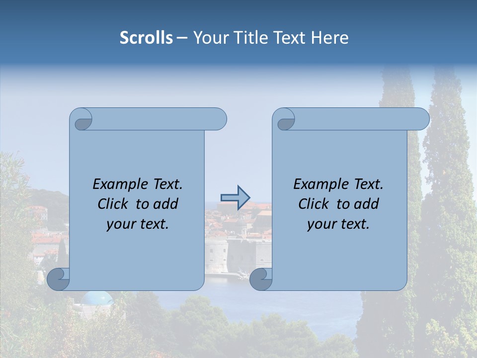 Medieval Dalmatian Adriatic PowerPoint Template