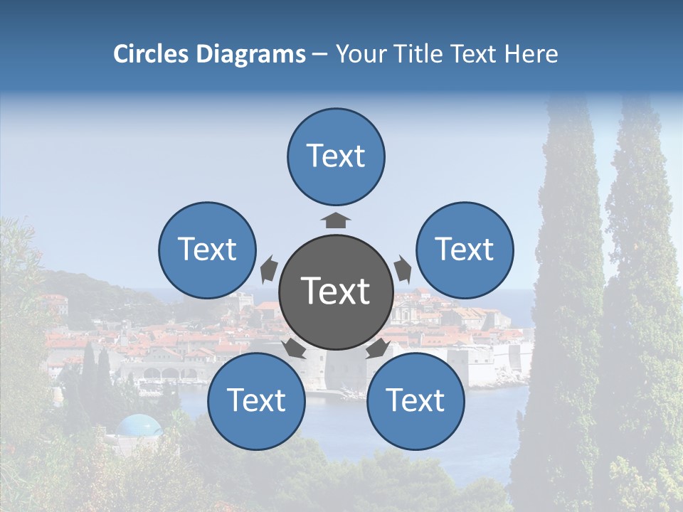 Medieval Dalmatian Adriatic PowerPoint Template