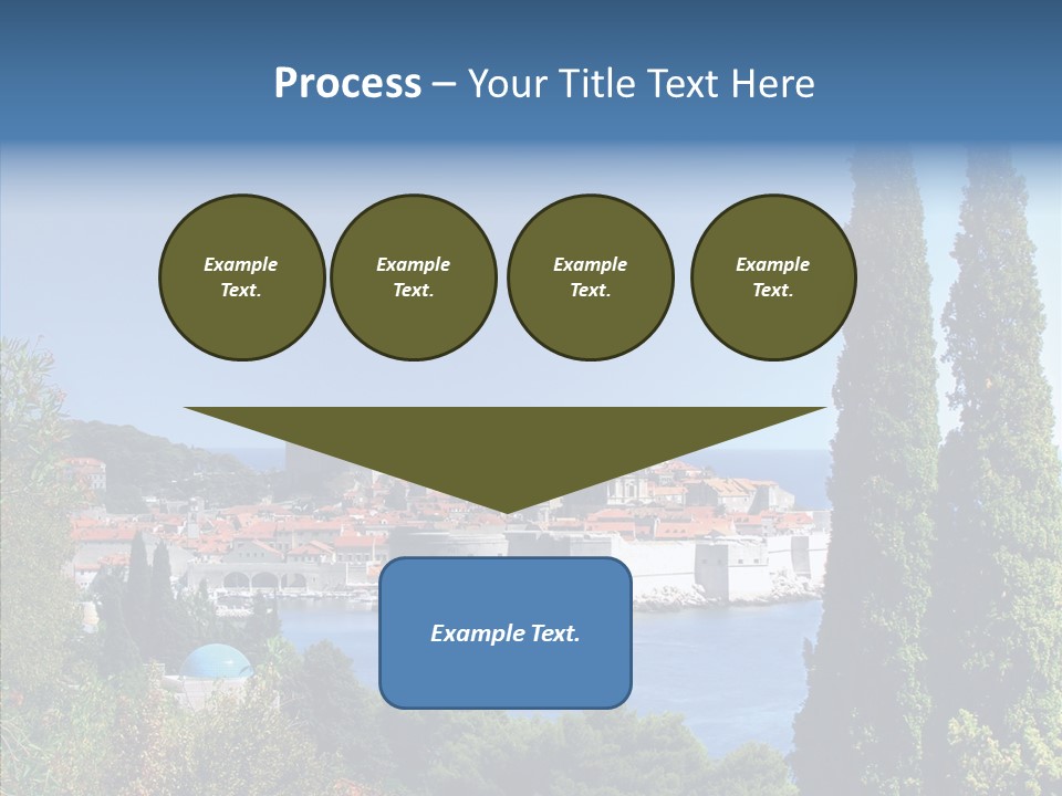 Medieval Dalmatian Adriatic PowerPoint Template