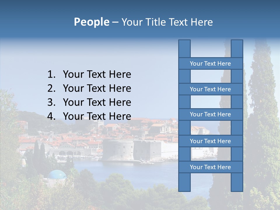 Medieval Dalmatian Adriatic PowerPoint Template