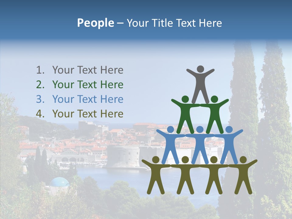Medieval Dalmatian Adriatic PowerPoint Template