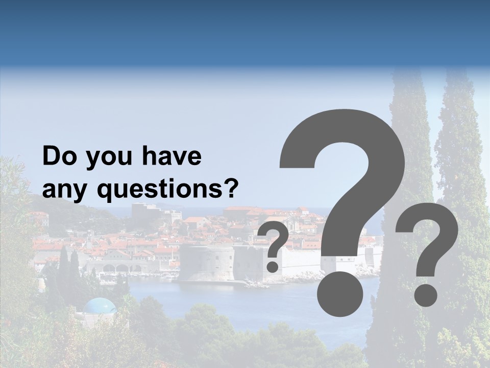 Medieval Dalmatian Adriatic PowerPoint Template