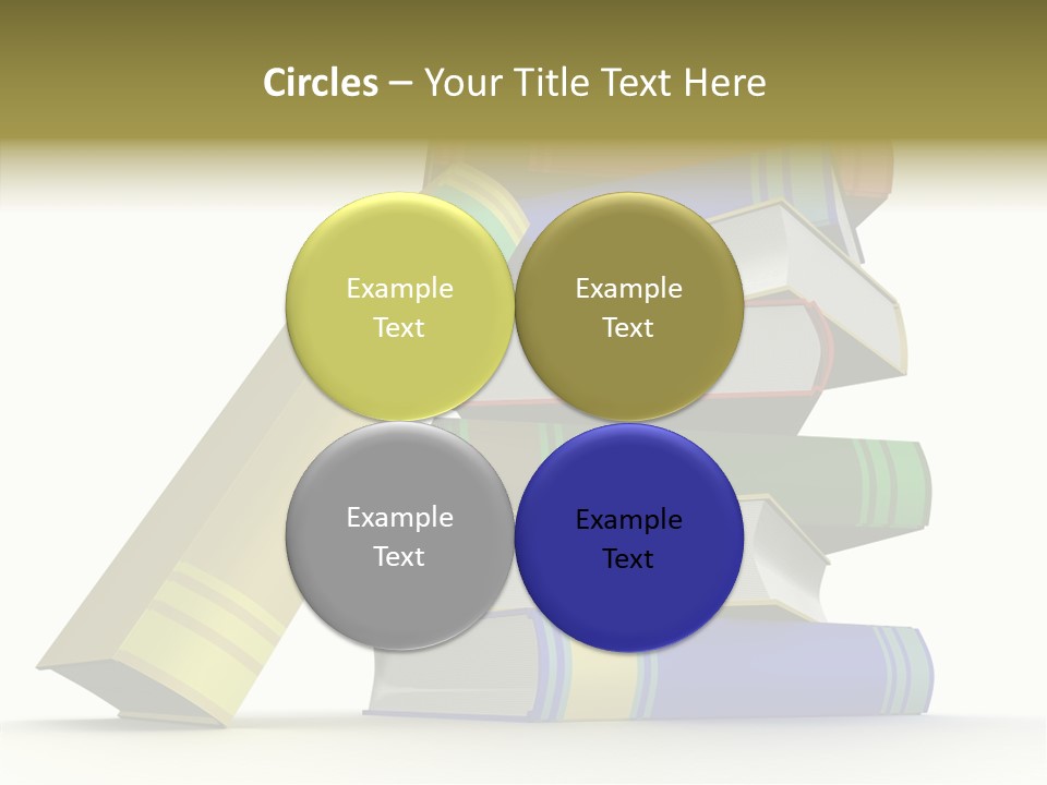 College Isolated Data PowerPoint Template