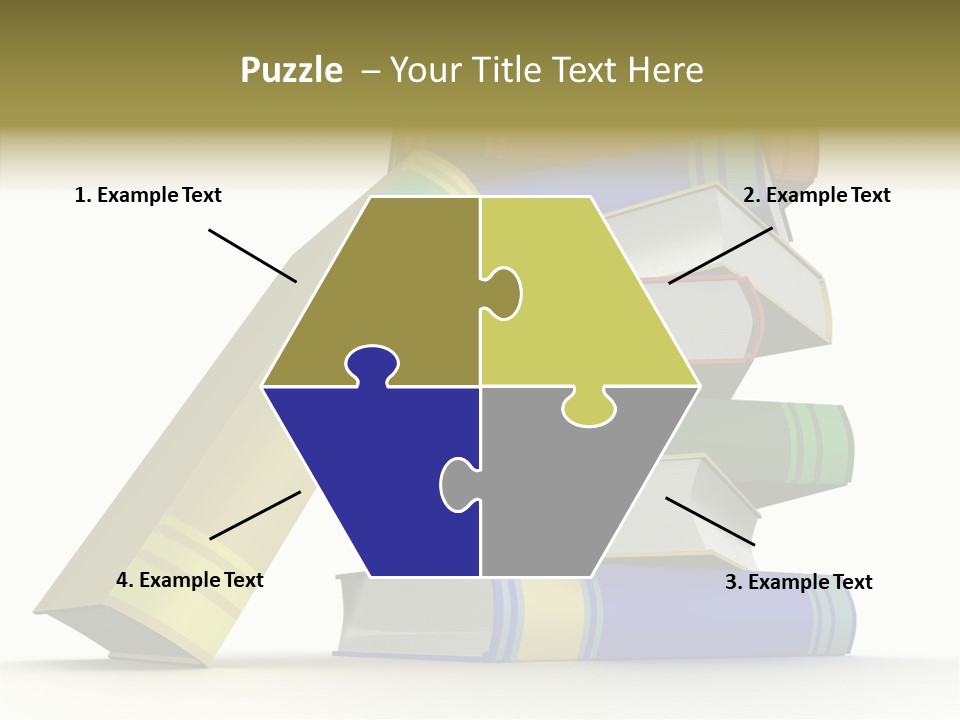 College Isolated Data PowerPoint Template