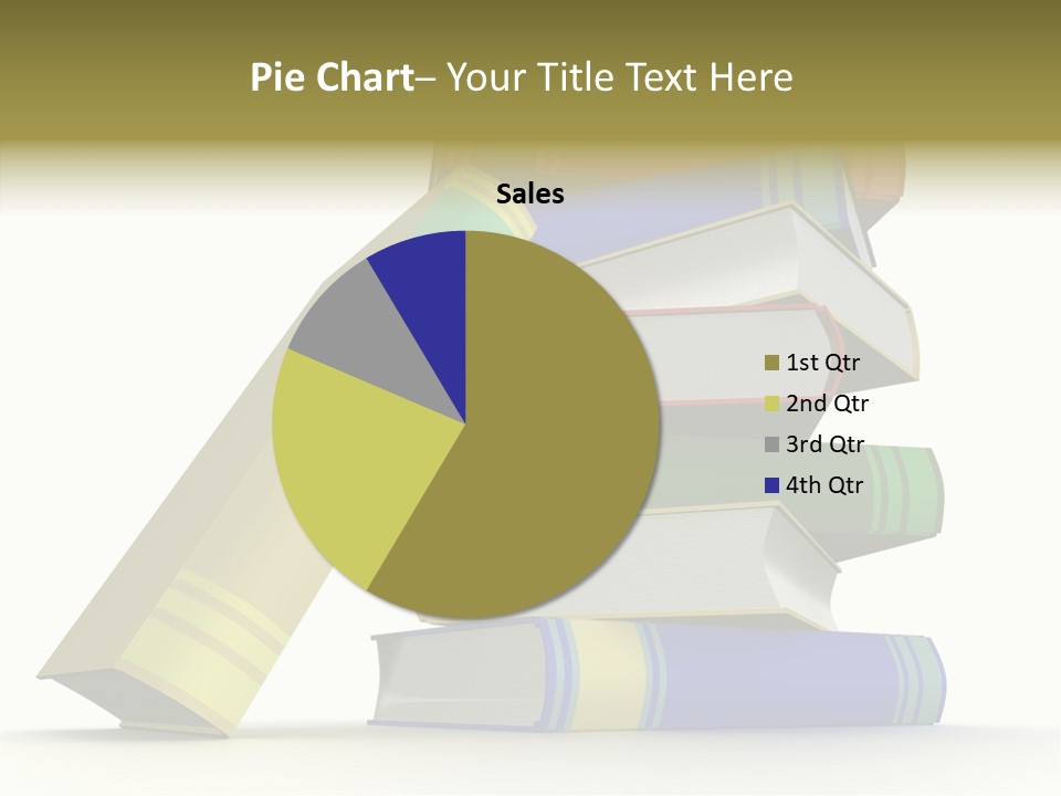 College Isolated Data PowerPoint Template