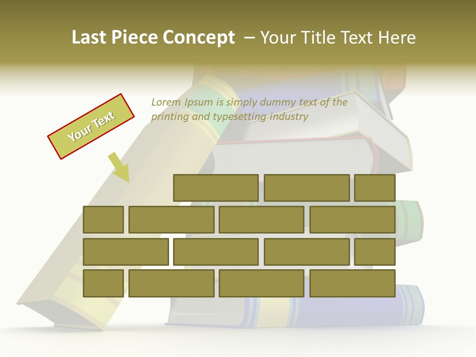 College Isolated Data PowerPoint Template