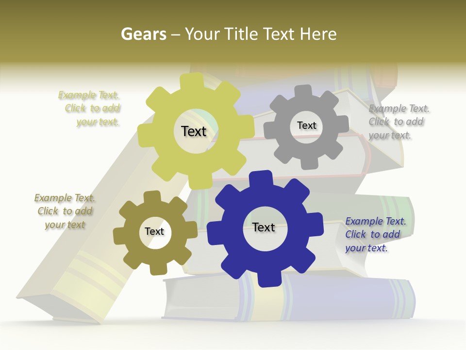 College Isolated Data PowerPoint Template