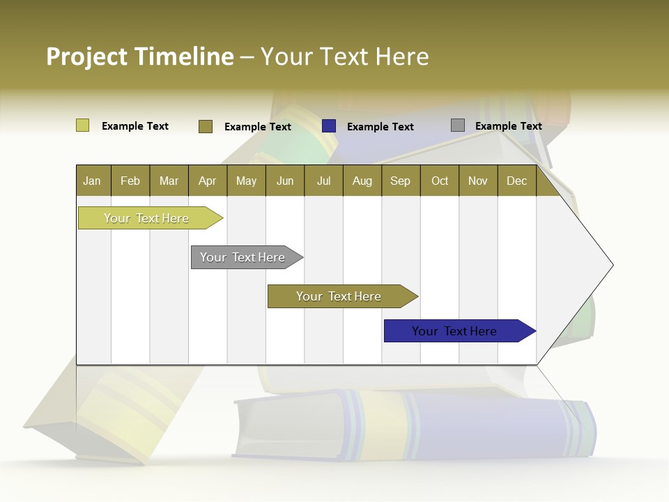 College Isolated Data PowerPoint Template