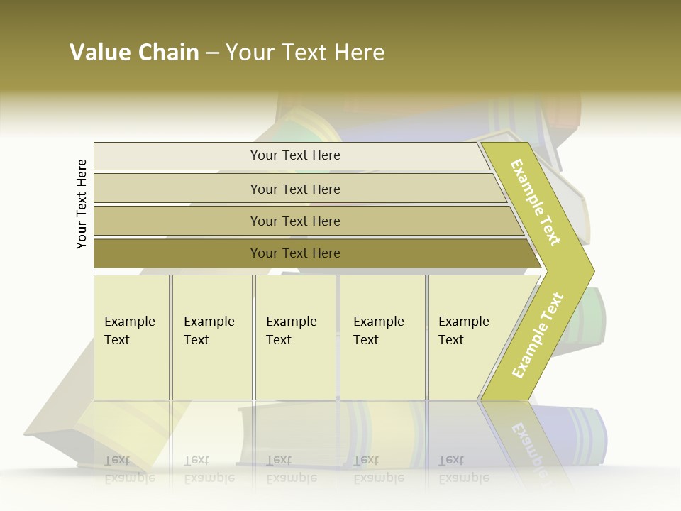 College Isolated Data PowerPoint Template