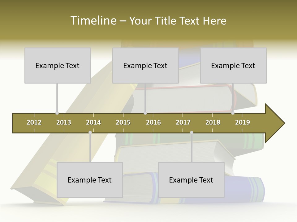 College Isolated Data PowerPoint Template