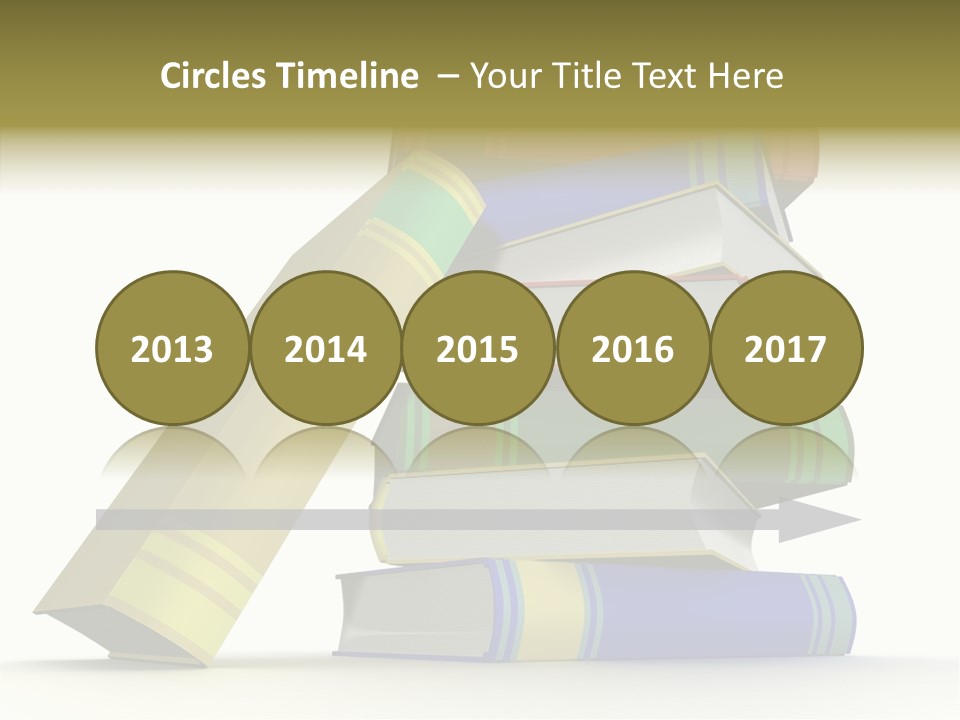 College Isolated Data PowerPoint Template