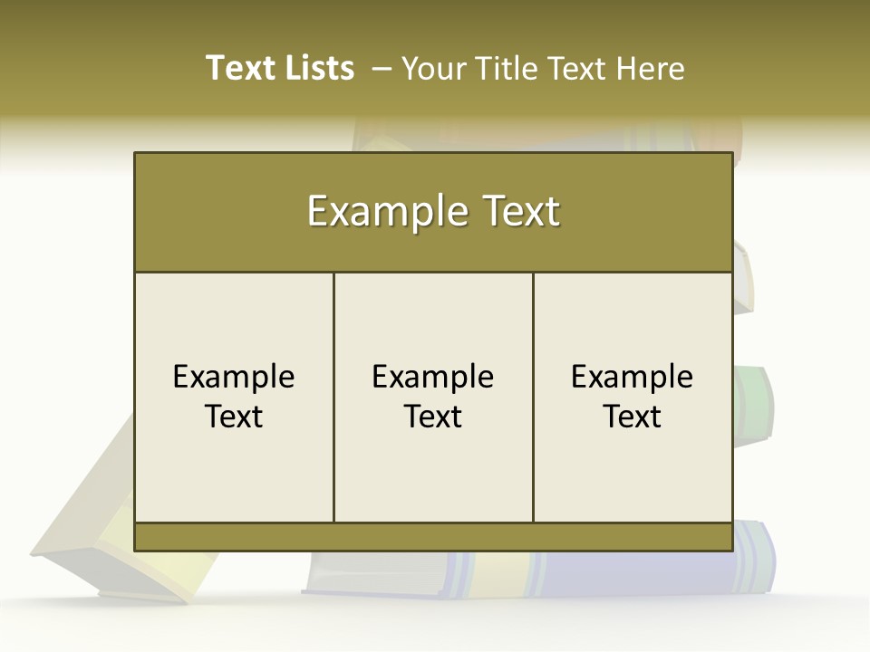 College Isolated Data PowerPoint Template