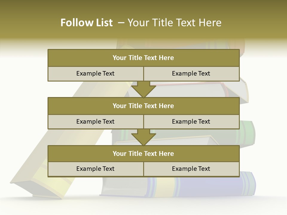 College Isolated Data PowerPoint Template