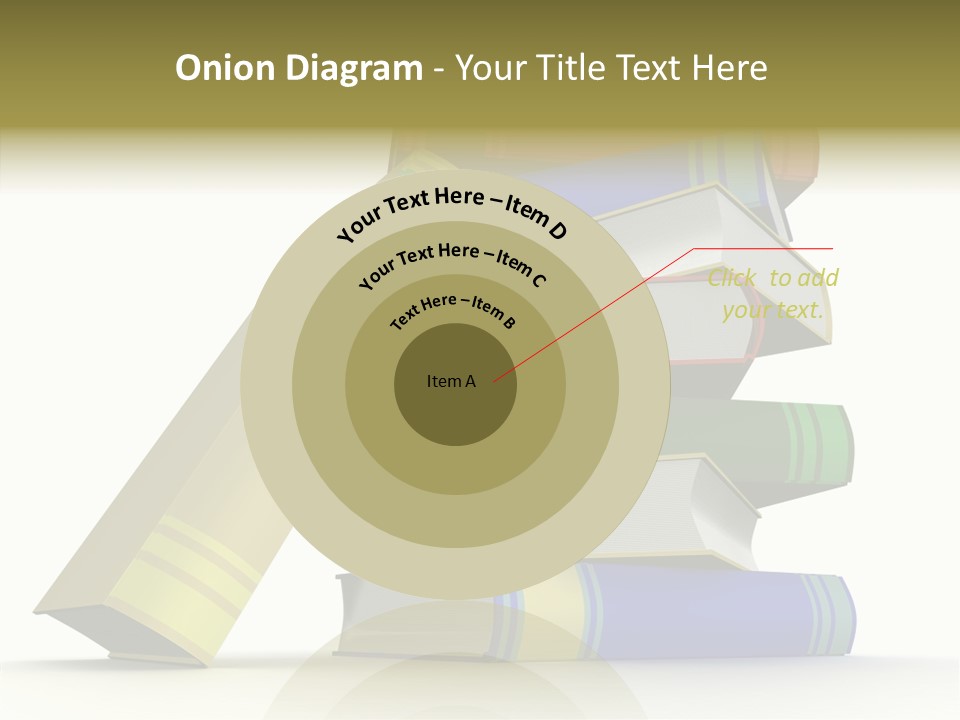 College Isolated Data PowerPoint Template