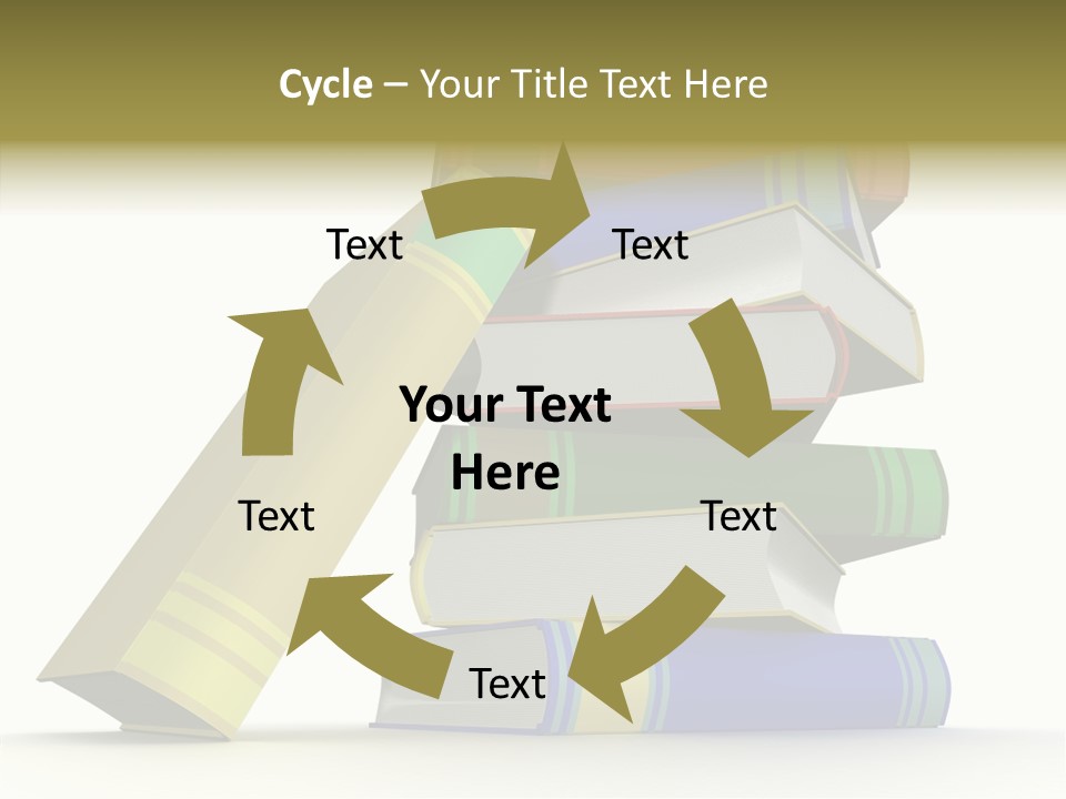 College Isolated Data PowerPoint Template