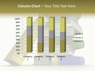 College Isolated Data PowerPoint Template