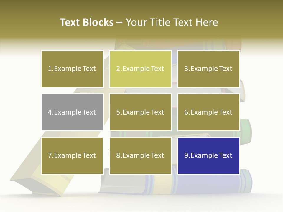 College Isolated Data PowerPoint Template