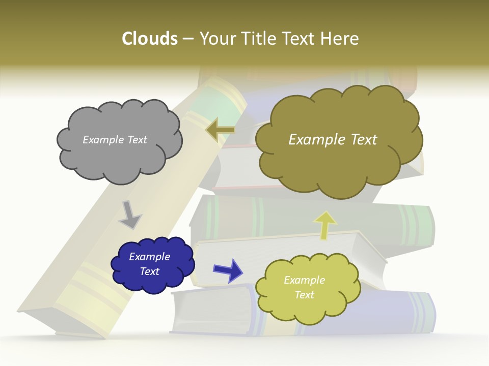 College Isolated Data PowerPoint Template