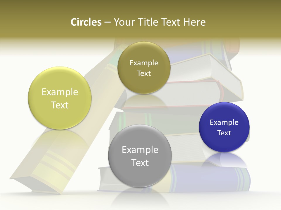 College Isolated Data PowerPoint Template