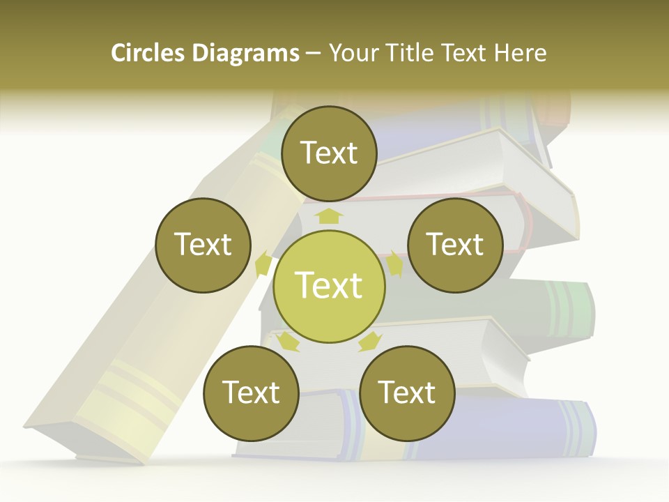 College Isolated Data PowerPoint Template