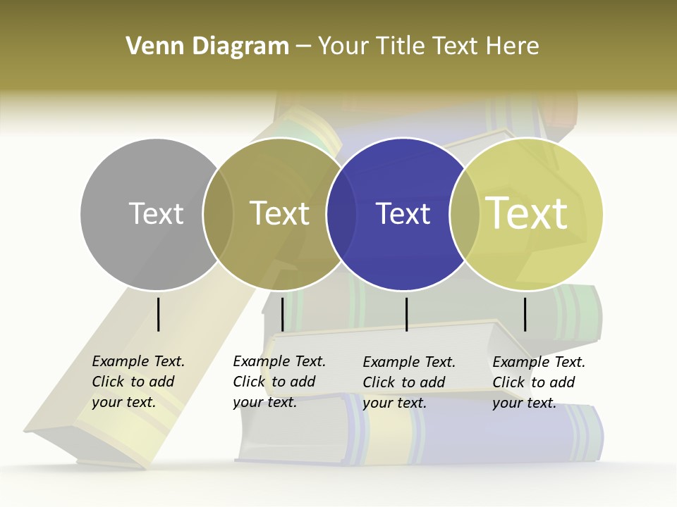 College Isolated Data PowerPoint Template