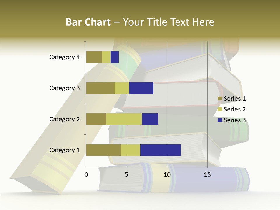 College Isolated Data PowerPoint Template