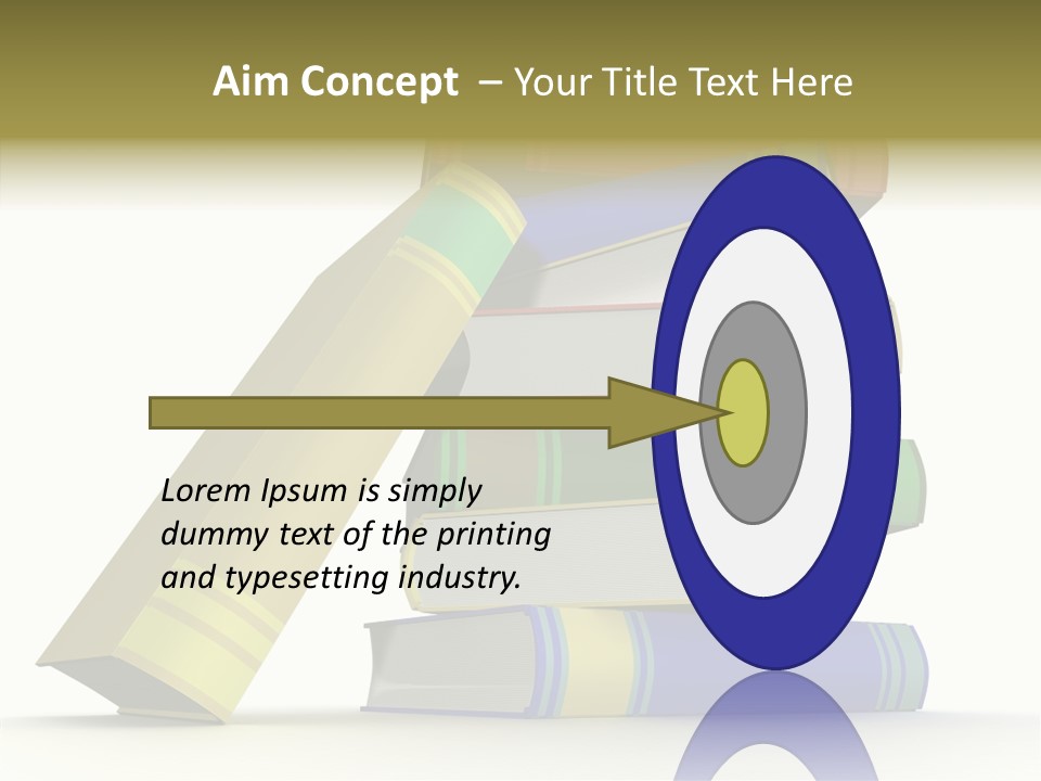 College Isolated Data PowerPoint Template