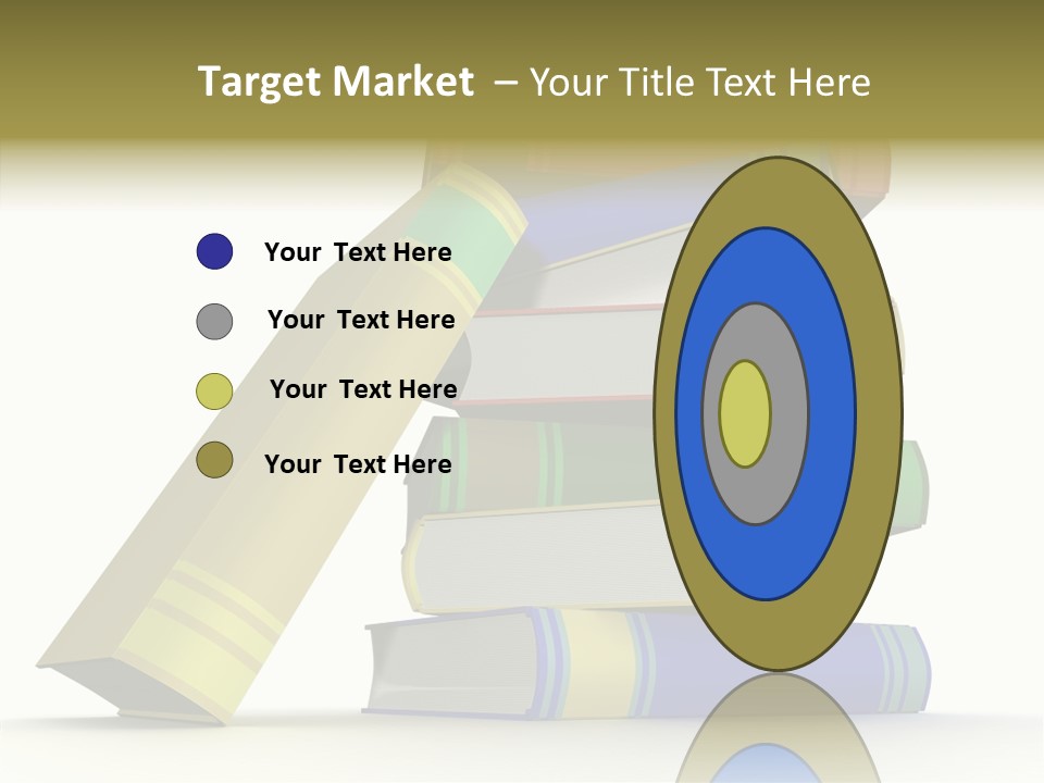 College Isolated Data PowerPoint Template