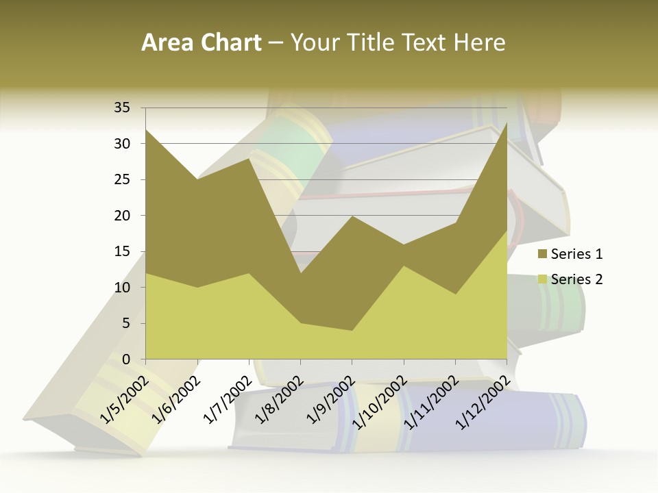 College Isolated Data PowerPoint Template