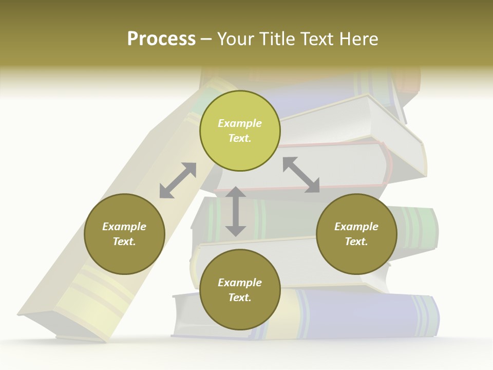 College Isolated Data PowerPoint Template