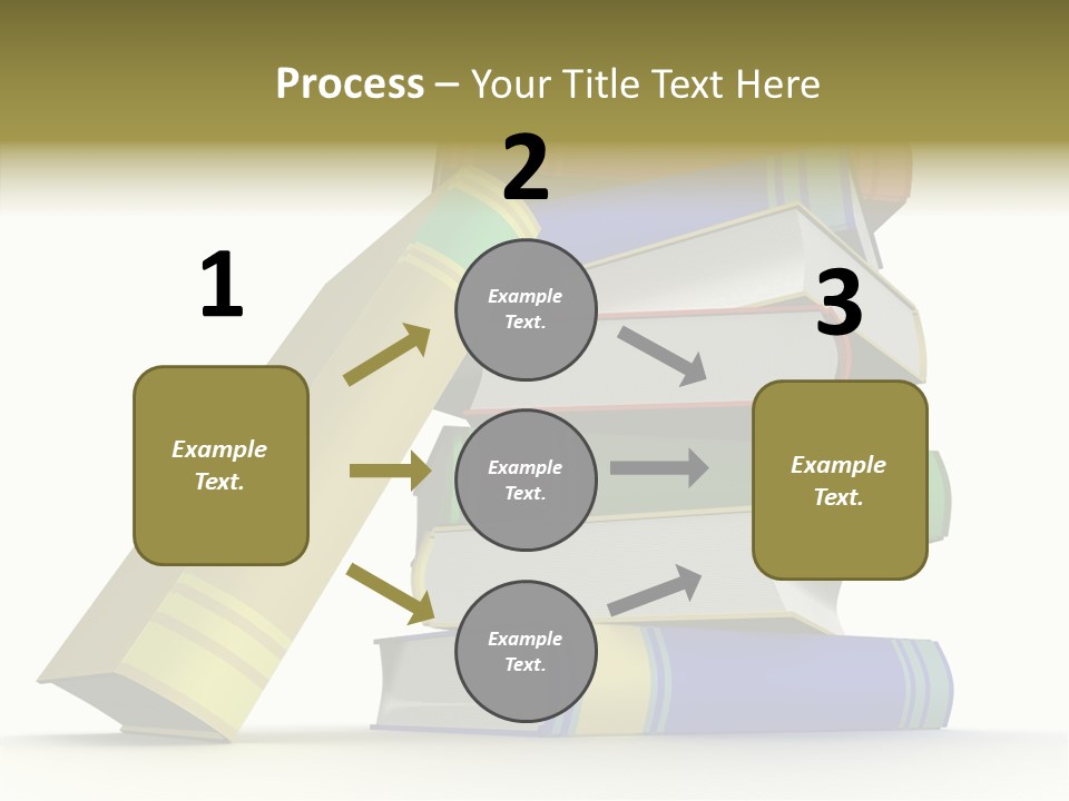 College Isolated Data PowerPoint Template