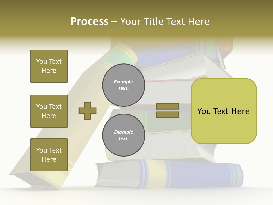 College Isolated Data PowerPoint Template