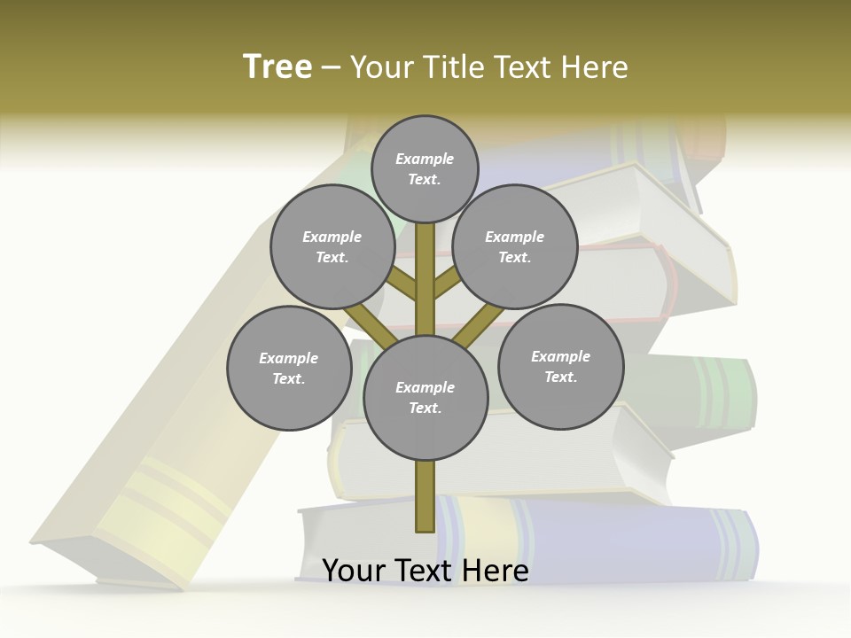 College Isolated Data PowerPoint Template