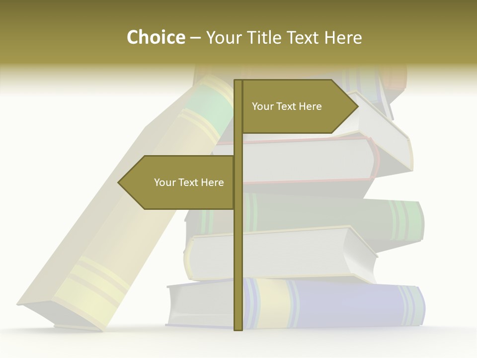 College Isolated Data PowerPoint Template