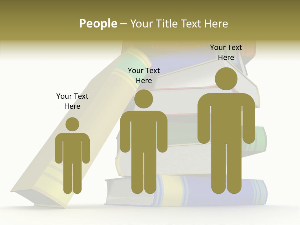 College Isolated Data PowerPoint Template