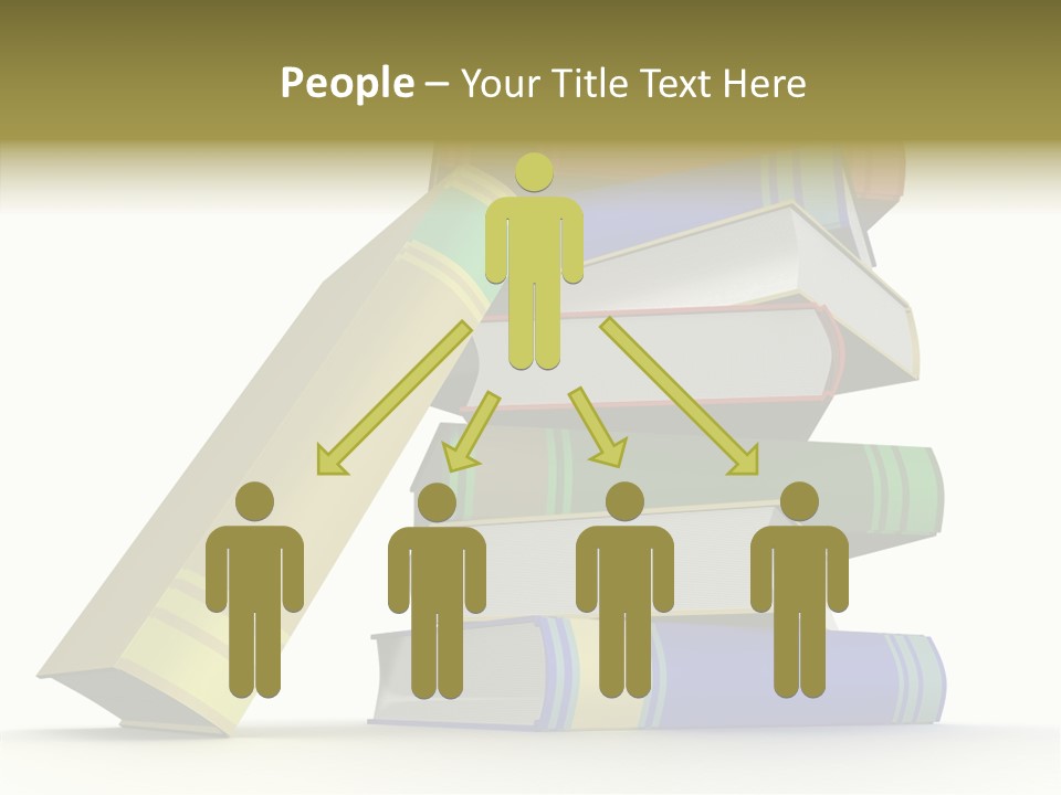 College Isolated Data PowerPoint Template