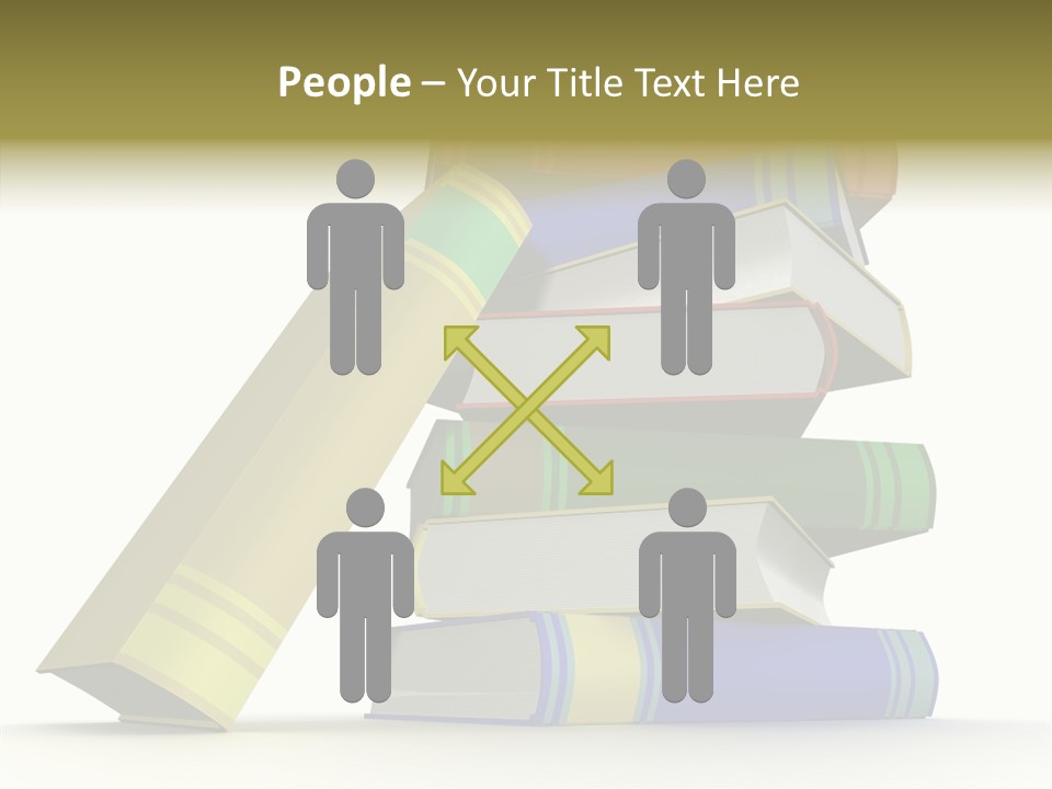 College Isolated Data PowerPoint Template