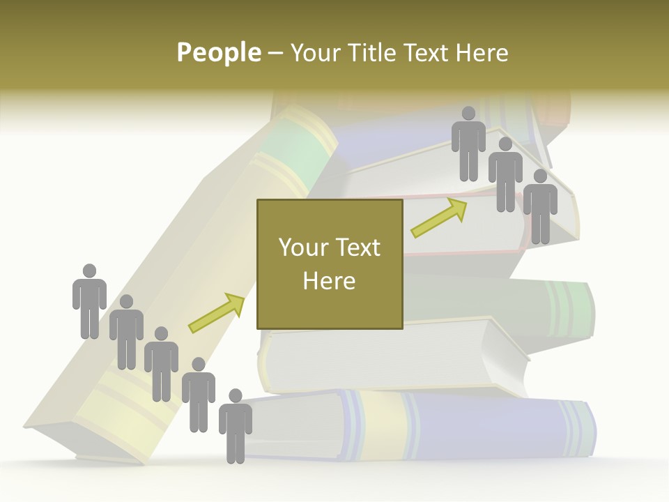 College Isolated Data PowerPoint Template
