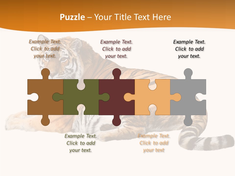 Alone One Wildlife PowerPoint Template