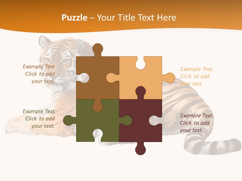 Alone One Wildlife PowerPoint Template