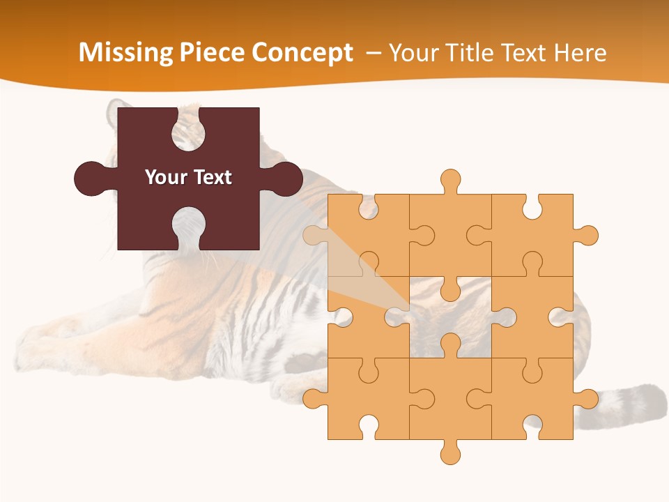 Alone One Wildlife PowerPoint Template