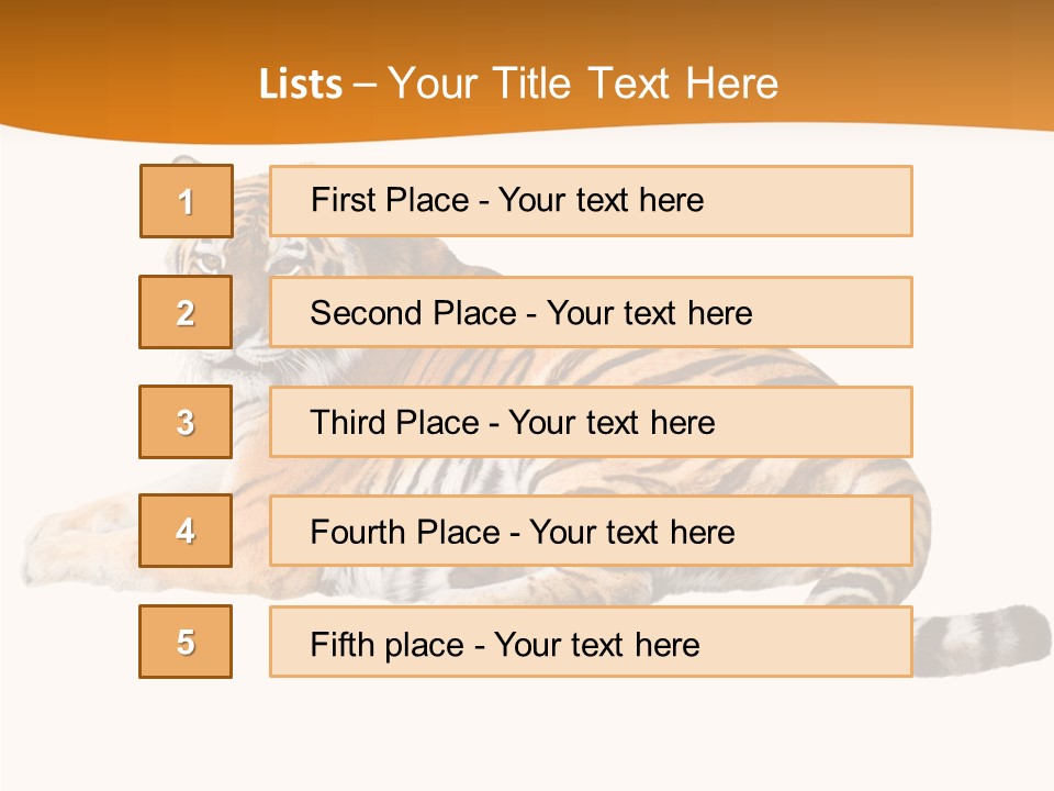 Alone One Wildlife PowerPoint Template