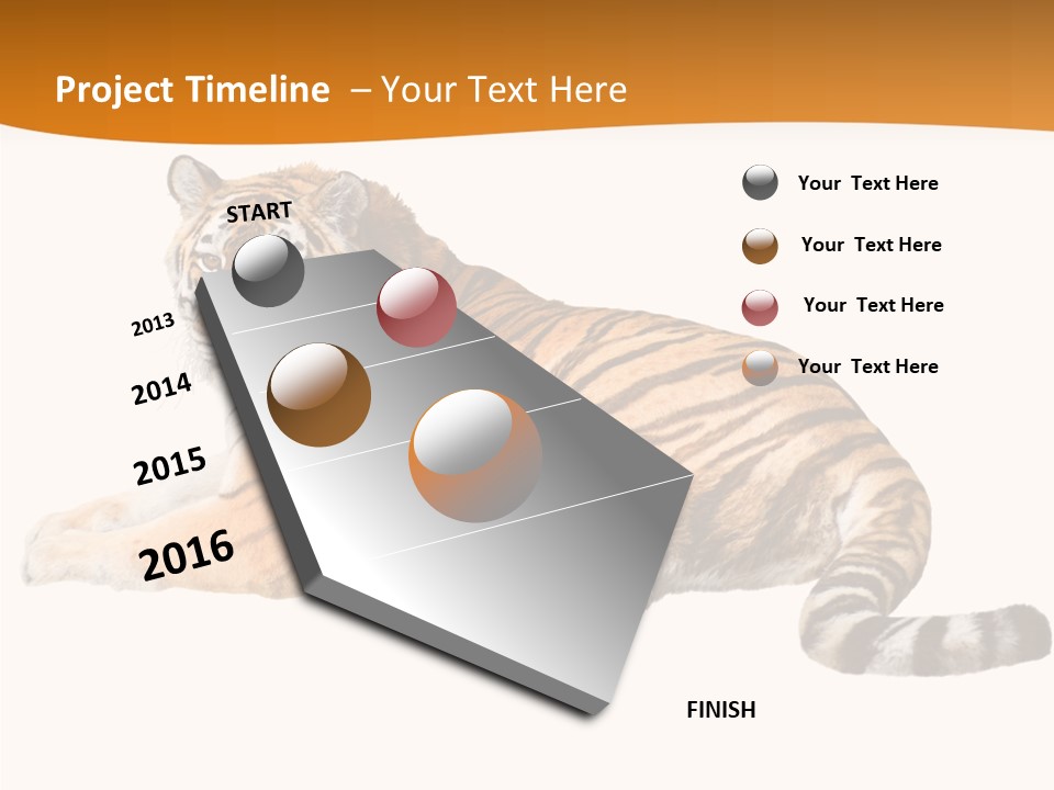 Alone One Wildlife PowerPoint Template