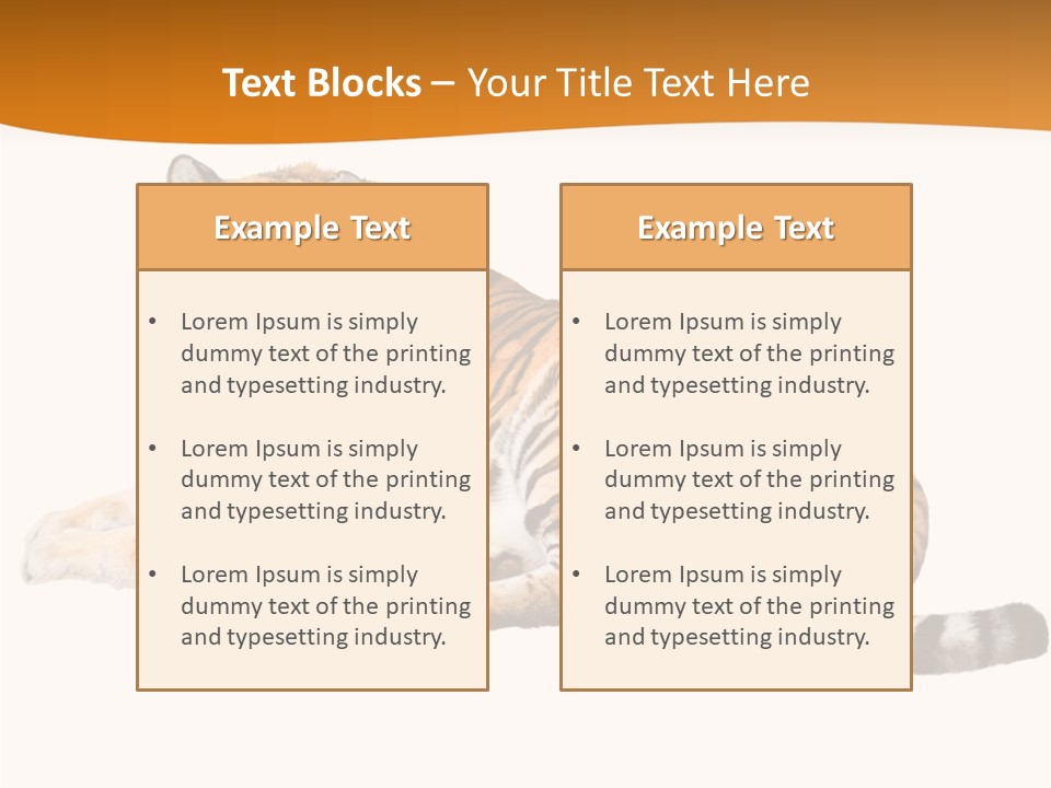 Alone One Wildlife PowerPoint Template