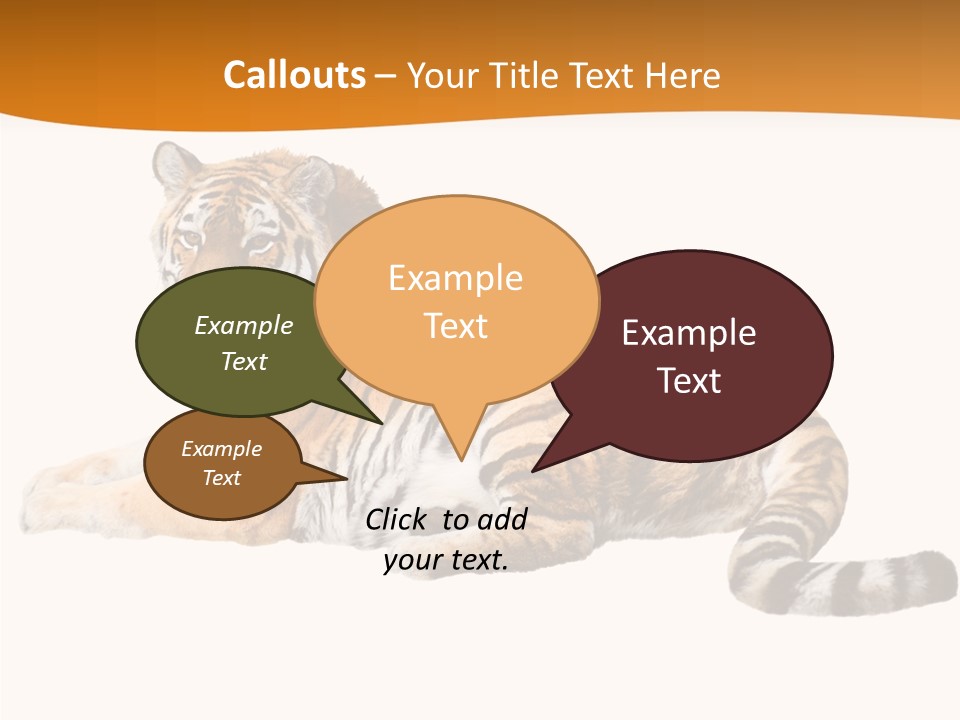 Alone One Wildlife PowerPoint Template