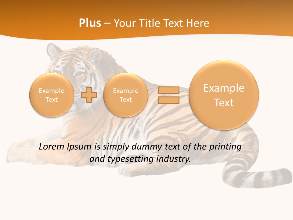 Alone One Wildlife PowerPoint Template